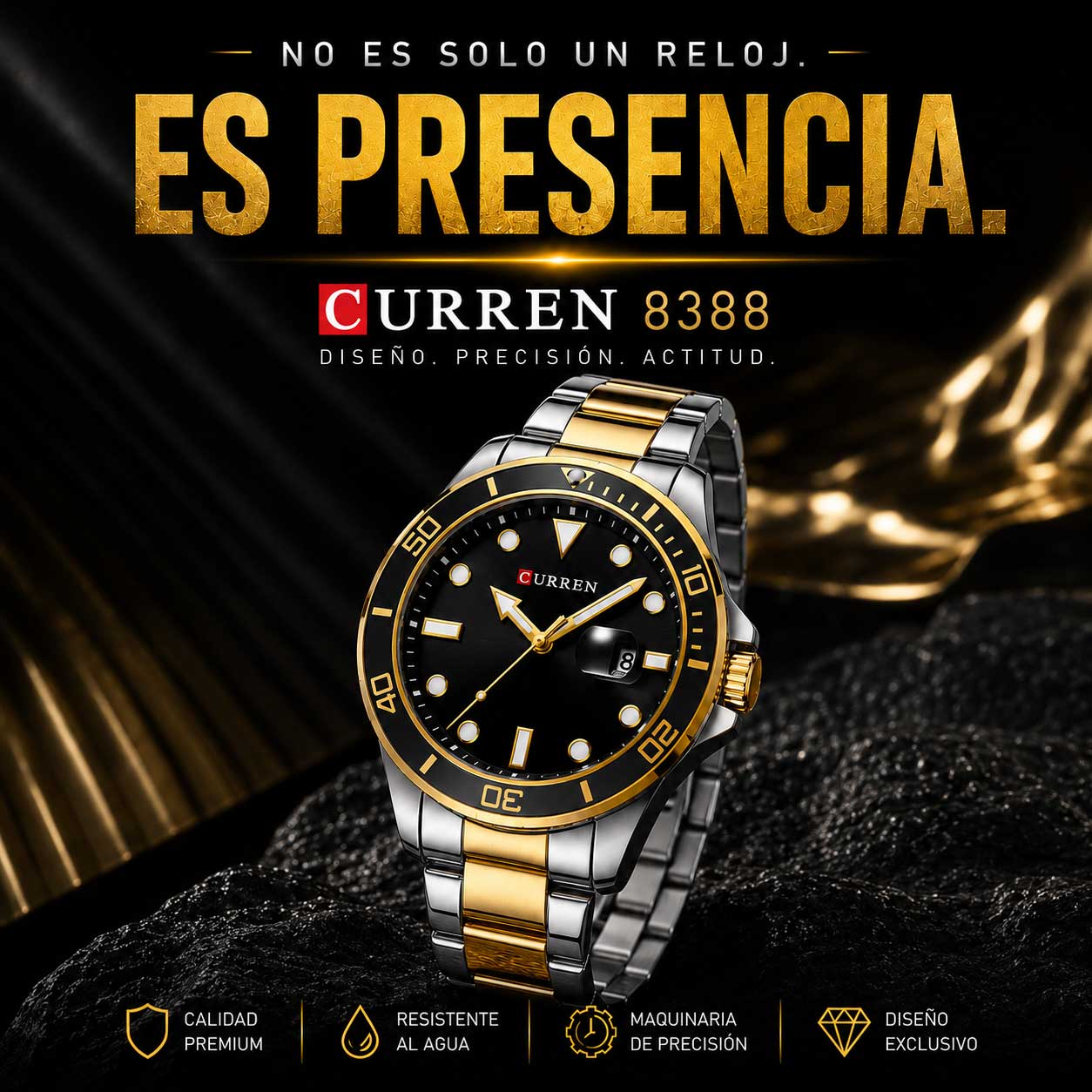 RELOJ CURREN 8388