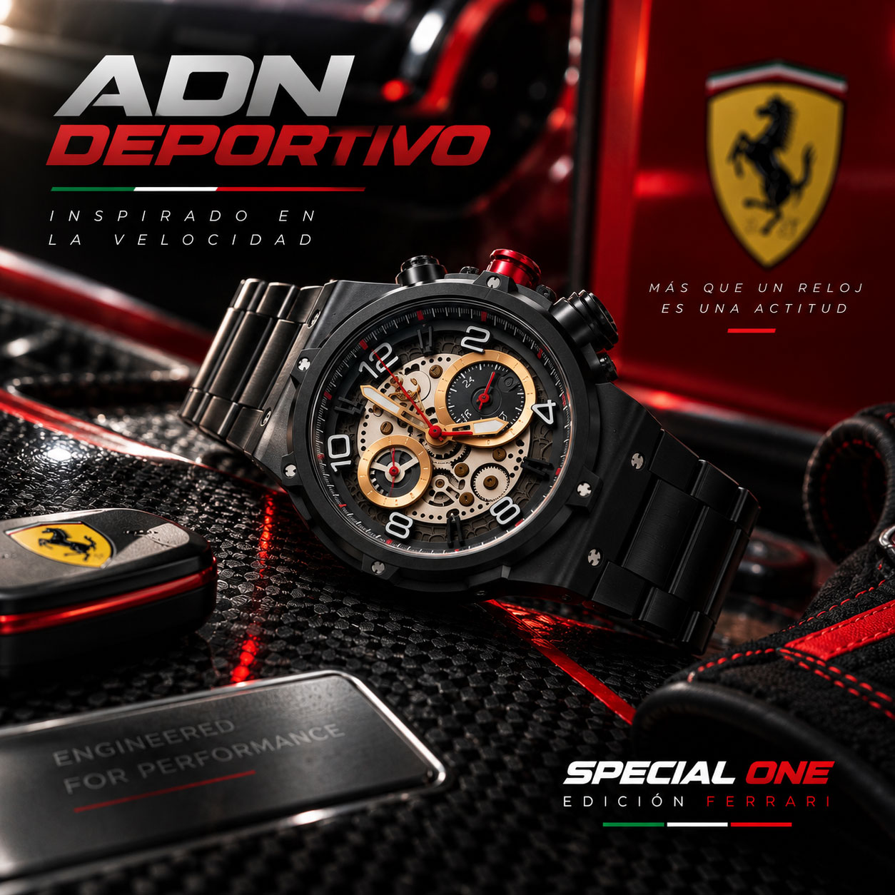 RELOJ SPECIAL ONE EDICION FERRARI - Imagen 4
